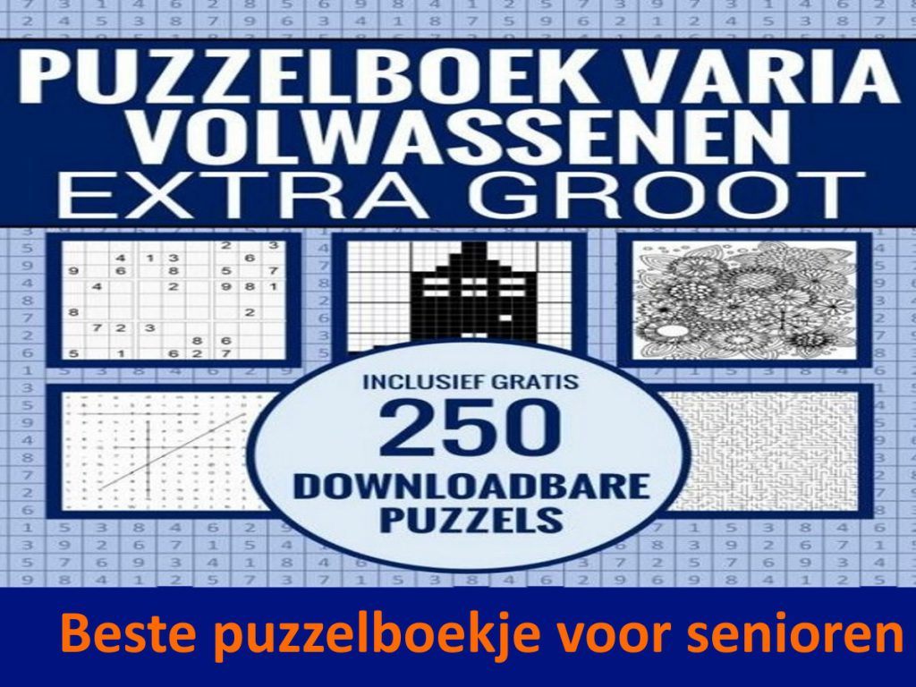 Beste puzzelboekje voor senioren 2025 - Seniorzorg.nl