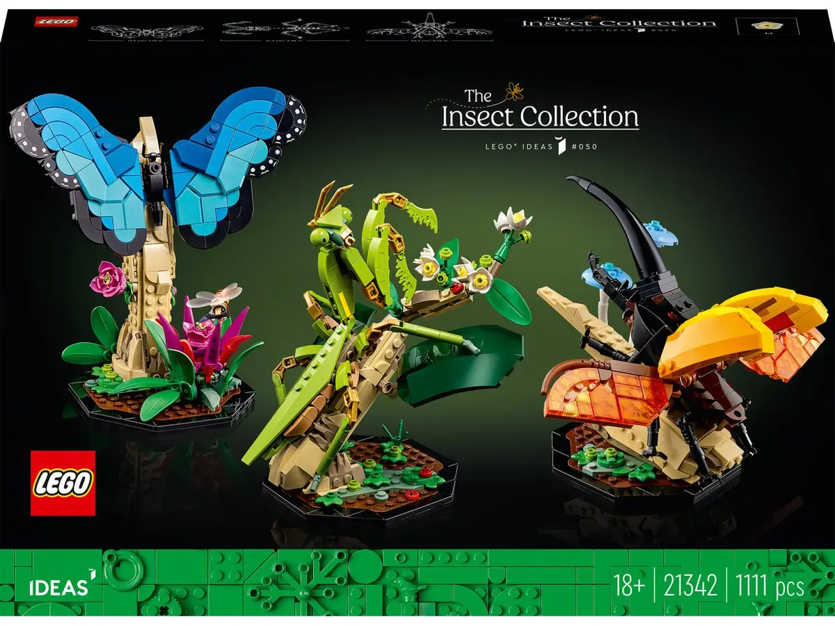 lego set insecten, leukste lego sets voor senioren